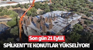 Spilkent Toplu Konut Projesi Yükseliyor