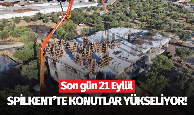 Spilkent Toplu Konut Projesi Yükseliyor