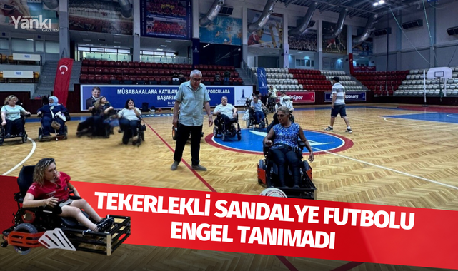 Tekerlekli sandalye futbolu engel tanımadı