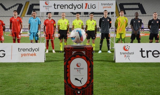 Trendyol 1. Lig'de 5. haftanın hakemleri açıklandı