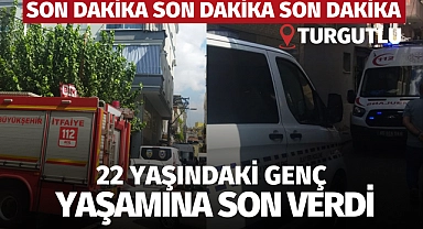 Turgutlu'da intihar! 22 yaşında canına kıydı