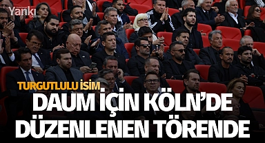 Turgutlulu isim Daum için Köln'de düzenlenen törende