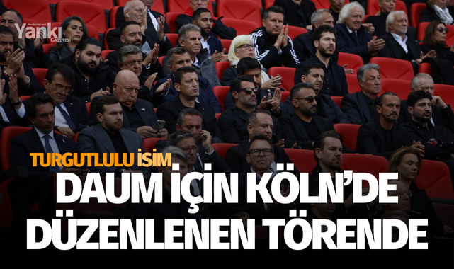 Turgutlulu isim Daum için Köln'de düzenlenen törende