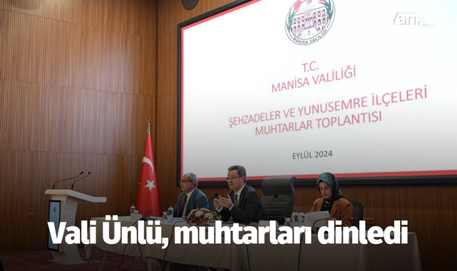 Vali Ünlü, muhtarları dinledi