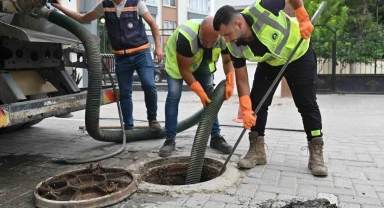 Yağmur suyu ızgaraları ve kanalizasyon hatlarında yoğun mesai