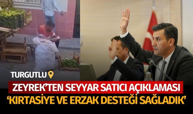 Zeyrek o seyyar satıcıyla ilgili konuştu