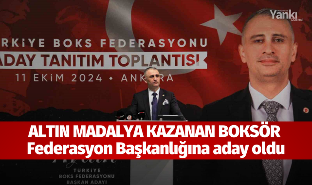 Altın Madalya kazanan boksör Federasyon Başkanlığına aday oldu