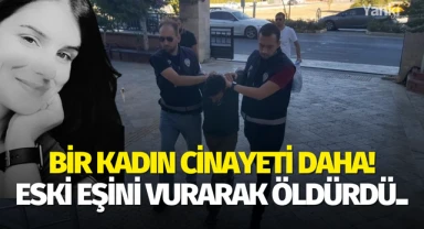 Bir kadın cinayeti daha! Eski eşini vurarak öldürdü..