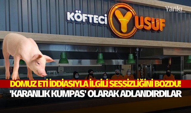 Domuz eti iddiasıyla ilgili sessizliğini bozdu! 'Karanlık Kumpas' olarak adlandırdılar