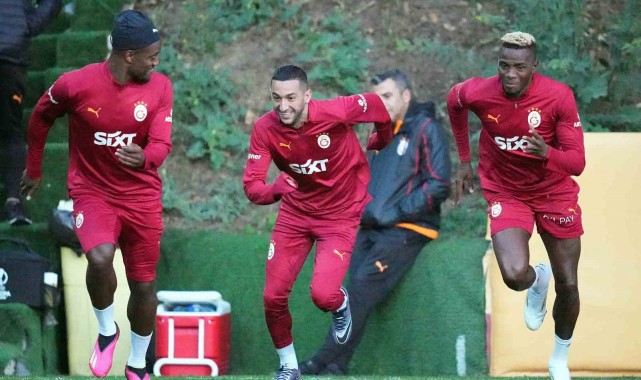 Galatasaray, Antalyaspor maçı hazırlıklarını sürdürdü