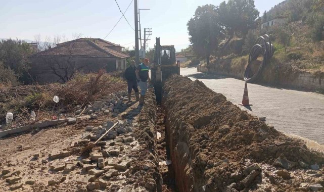 Kayapınar Mahallesinde içme suyu hattı yenilendi