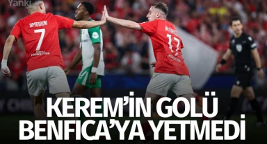 Kerem'in golü Benfica'ya yetmedi