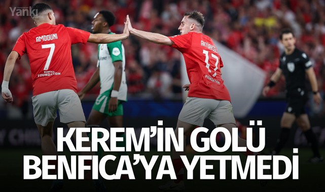 Kerem'in golü Benfica'ya yetmedi