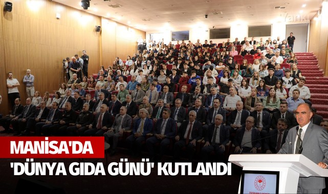 Manisa'da 'Dünya Gıda Günü' Kutlandı