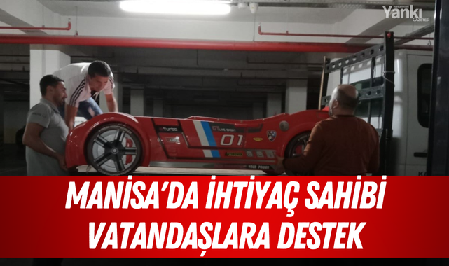 Manisa'da ihtiyaç sahibi vatandaşlara destek