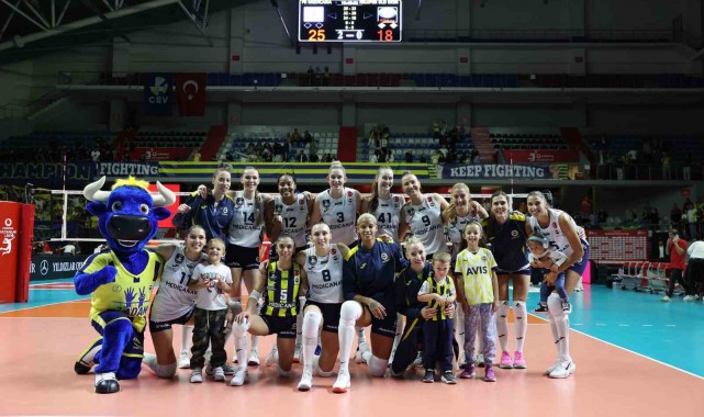 Sultanlar Ligi: Fenerbahçe: 3 - Nilüfer Belediyespor: 0