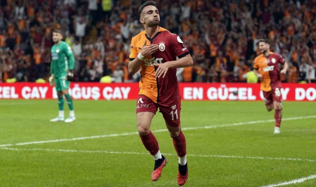 Trendyol Süper Lig: Galatasaray: 1 - Alanyaspor: 0 (Maçtan Kareler)