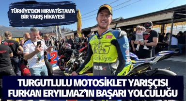 Turgutlulu Motosiklet Yarışçısı Furkan Eryılmaz'ın Başarı Yolculuğu