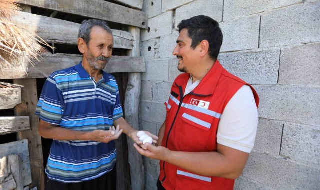 Türk Kızılay'dan depremden etkilenen 2 bin 797 çiftçiye 70,8 milyon destek