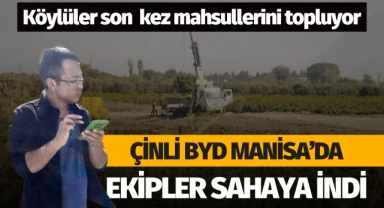 Çinli BYD Manisa'da: Ekipler sahaya indi