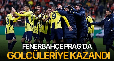 Fenerbahçe, Prag'da golcüleriyle kazandı