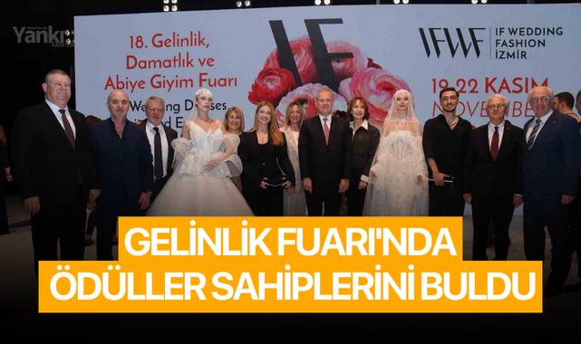 Gelinlik Fuarı'nda ödüller sahiplerini buldu