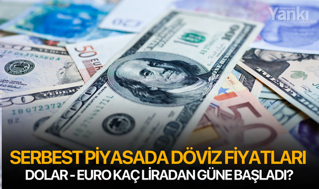 Serbest piyasada döviz fiyatları