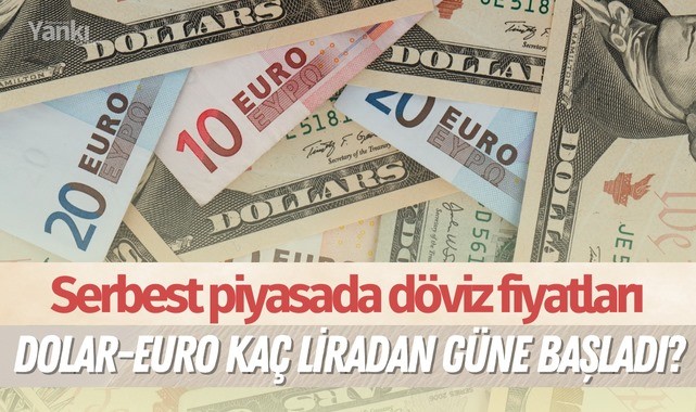 Serbest piyasada döviz fiyatları