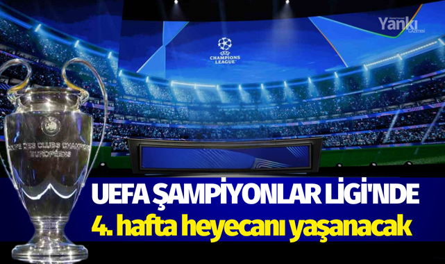 UEFA Şampiyonlar Ligi'nde 4. hafta heyecanı yaşanacak