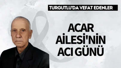 Acar Ailesi'nin acı günü