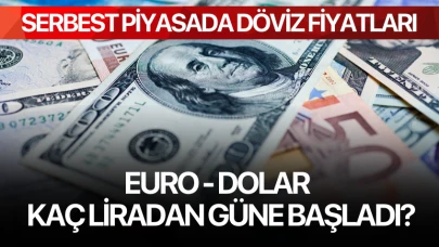 Serbest piyasada döviz fiyatları