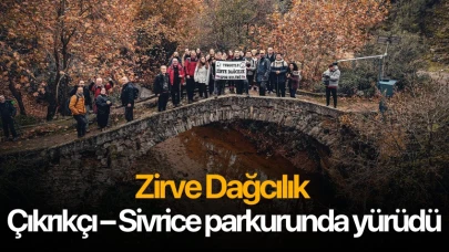 Zirve Dağcılık, Çıkrıkçı – Sivrice parkurunda yürüdü