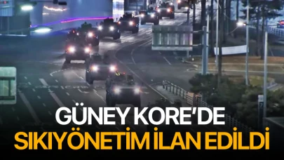 Güney Kore'de sıkıyönetim ilan edildi