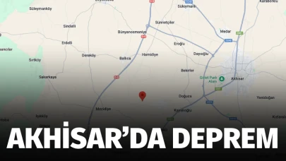 Akhisar'da deprem