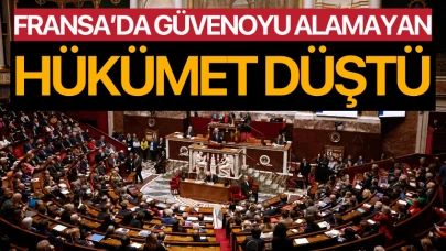 Fransa'da hükümet düştü