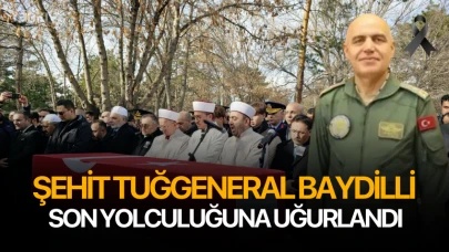 Şehit Tuğgeneral son yolculuğuna uğurlandı