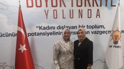 İlçede Ak Parti Kadın Kolları Başkanlığına o isim atandı