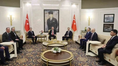 Cumhurbaşkanı Recep Tayyip Erdoğan, ABD Dışişleri Bakanı Antony Blinken’ı kabul etti