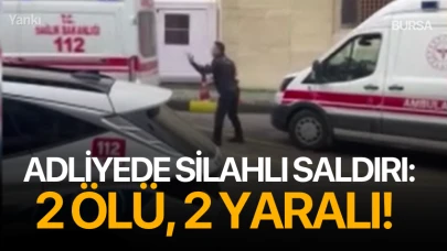 Adliyede silahlı saldırı: 2 ölü, 2 yaralı!