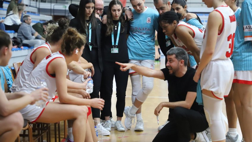 Lidya Garden City Turgutlu Belediyespor Kadın Basketbol Takımı Burhaniye Deplasmanında