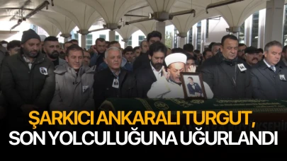 Şarkıcı Ankaralı Turgut, son yolculuğuna uğurlandı