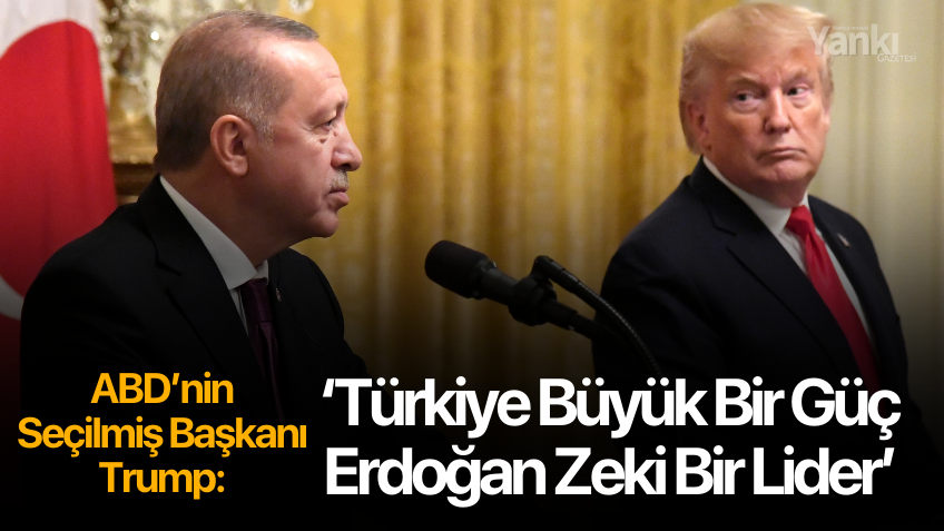 Trump: 'Suriye'de kazanan Türkiye olacak! Erdoğan çok zeki bir adam'