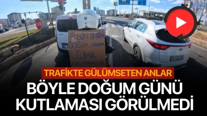 Böyle doğum günü kutlaması görülmedi