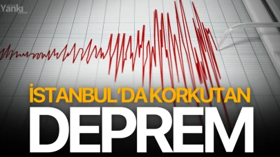 İstanbul'da deprem!