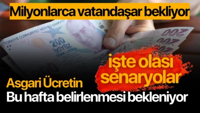 Yeni yılda geçerli olacak asgari ücretin bu hafta belirlenmesi bekleniyor