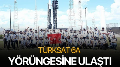 TÜRKSAT 6A, 42 derece doğu yörüngesine ulaştı