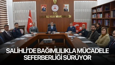 Salihli’de bağımlılıkla mücadele seferberliği sürüyor