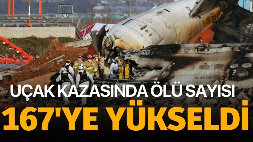 Güney Kore'deki uçak kazasında ölü sayısı 167'ye yükseldi