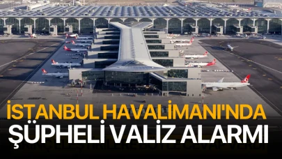 İstanbul Havalimanı'nda şüpheli valiz alarmı