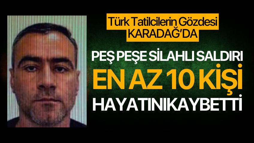 Karadağ'da silahlı saldırı en az 10 ölü